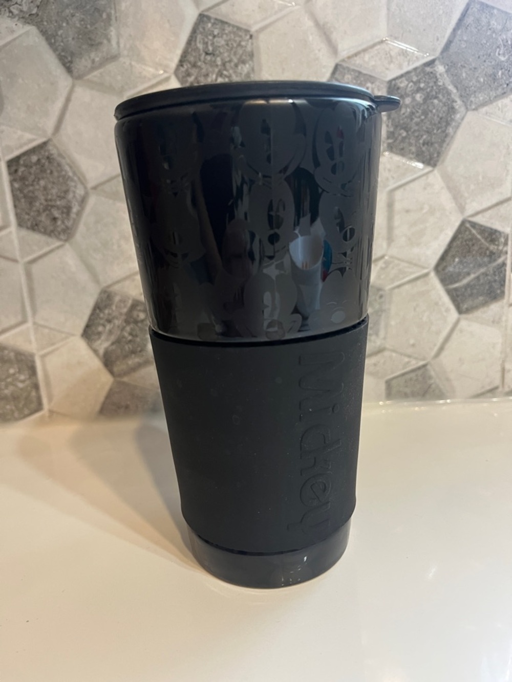 Mickey Mouse Black KeepCup Reusable Travel Mug